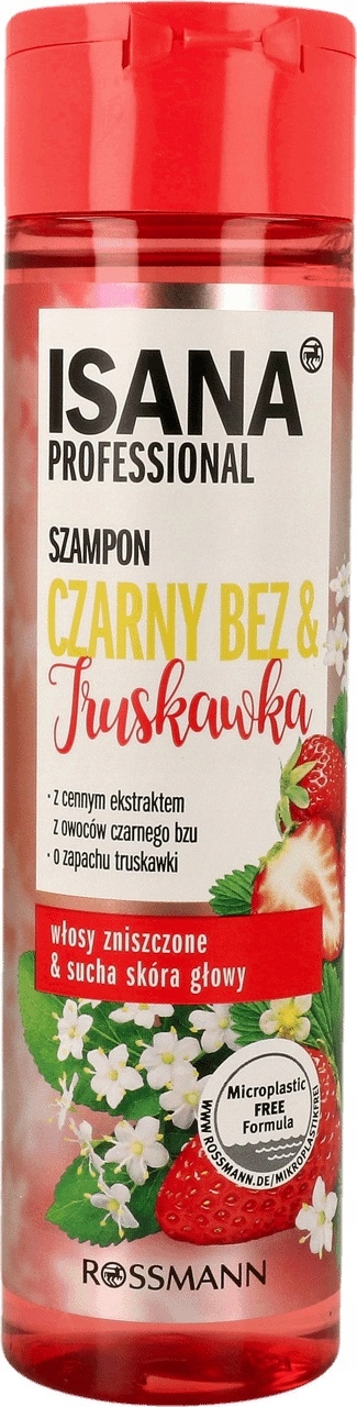 isana professional szampon do włosów zniszczonych i suchych oil care