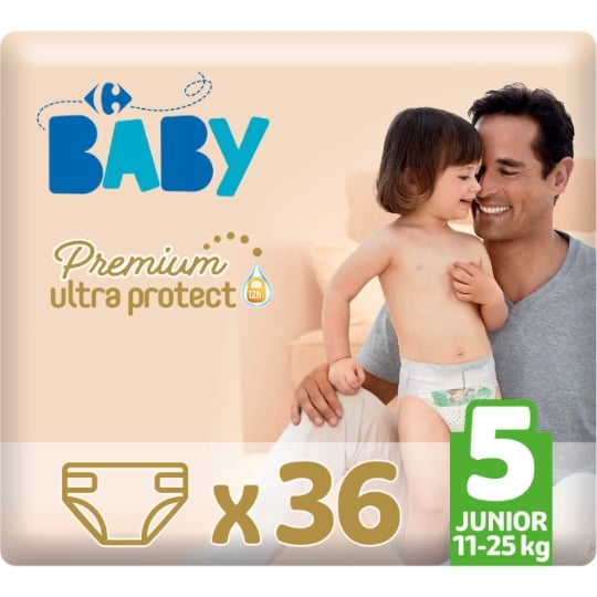 carrefour pampers premium taille 5