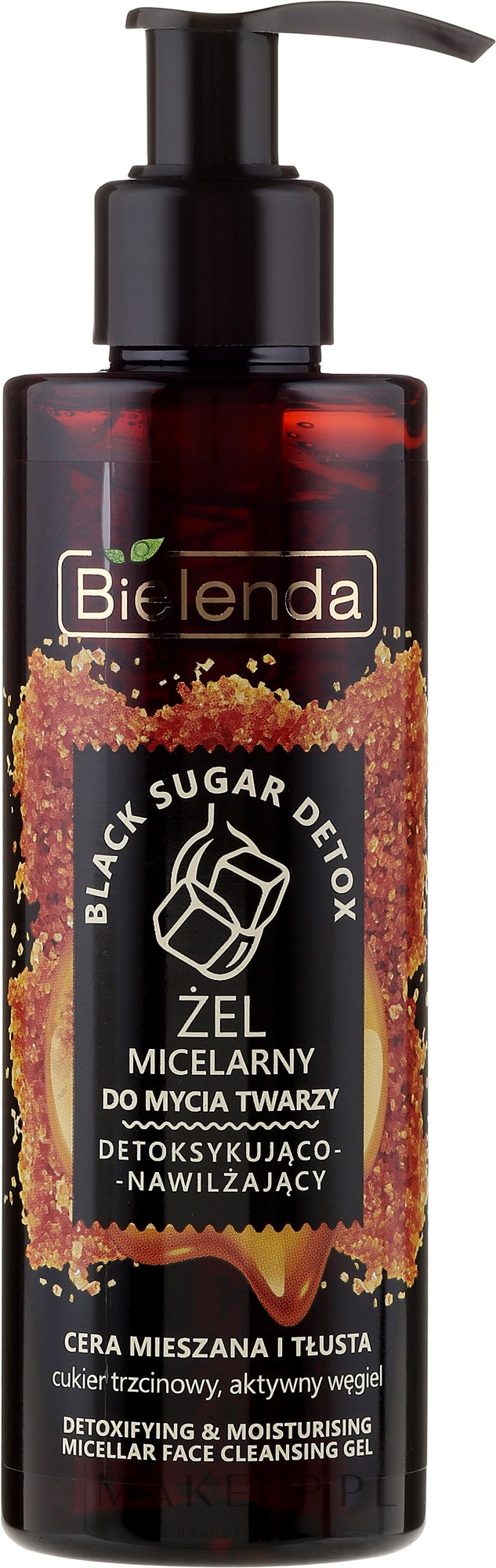 bielendablack sugar detox pianka do mycia twarzy