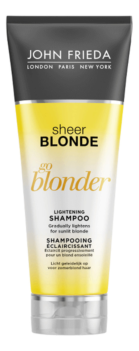 szampon rozjaśniający włosy blond ziaja