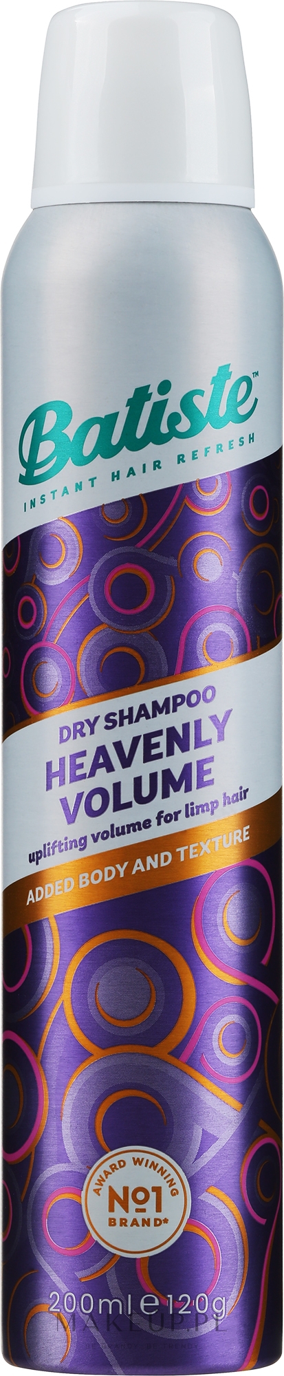 batiste suchy szampon zwiększający objętość heavenly volume