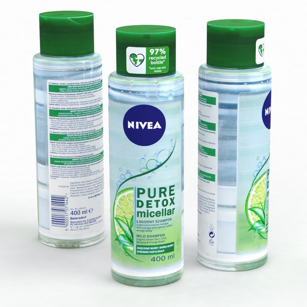 nivea pure detox micelar szampon