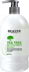 beaver oczyszczjący szampon przeciwłupieżowy tea tree