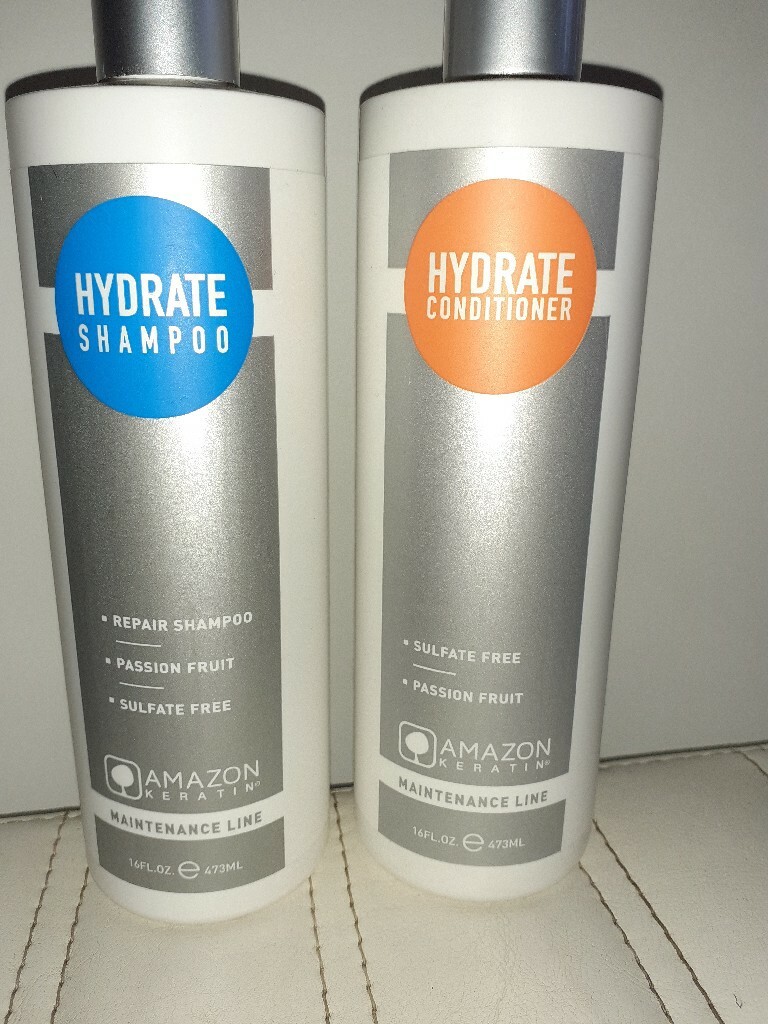 szampon i odżywka amazon keratin