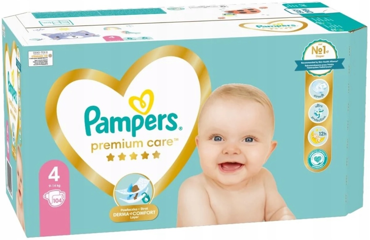 pieluchy pampers active baby mega box 4 midi cena