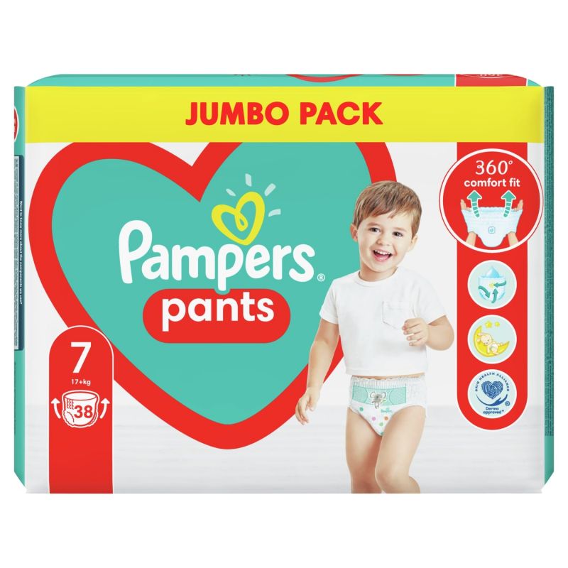 pampers pants pieluchomajtki 7 17+ kg