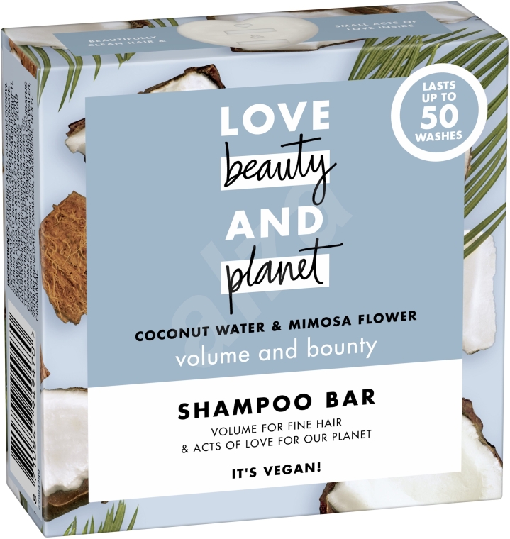 love and beauty szampon w kostce coconut