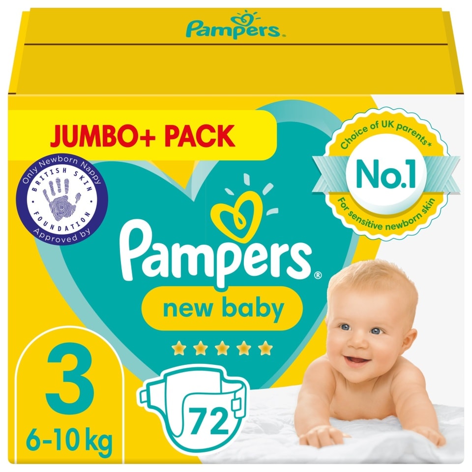 pampers nappies size 3 tesco