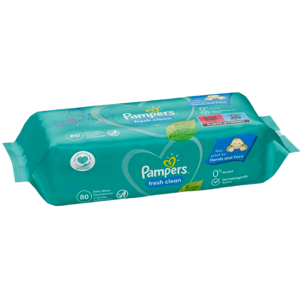 pampers chusteczki nawilżane fresh clean