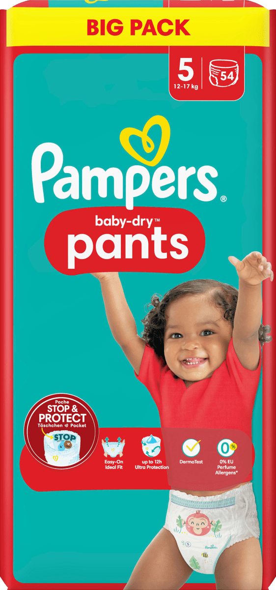 pampers 5 pamts