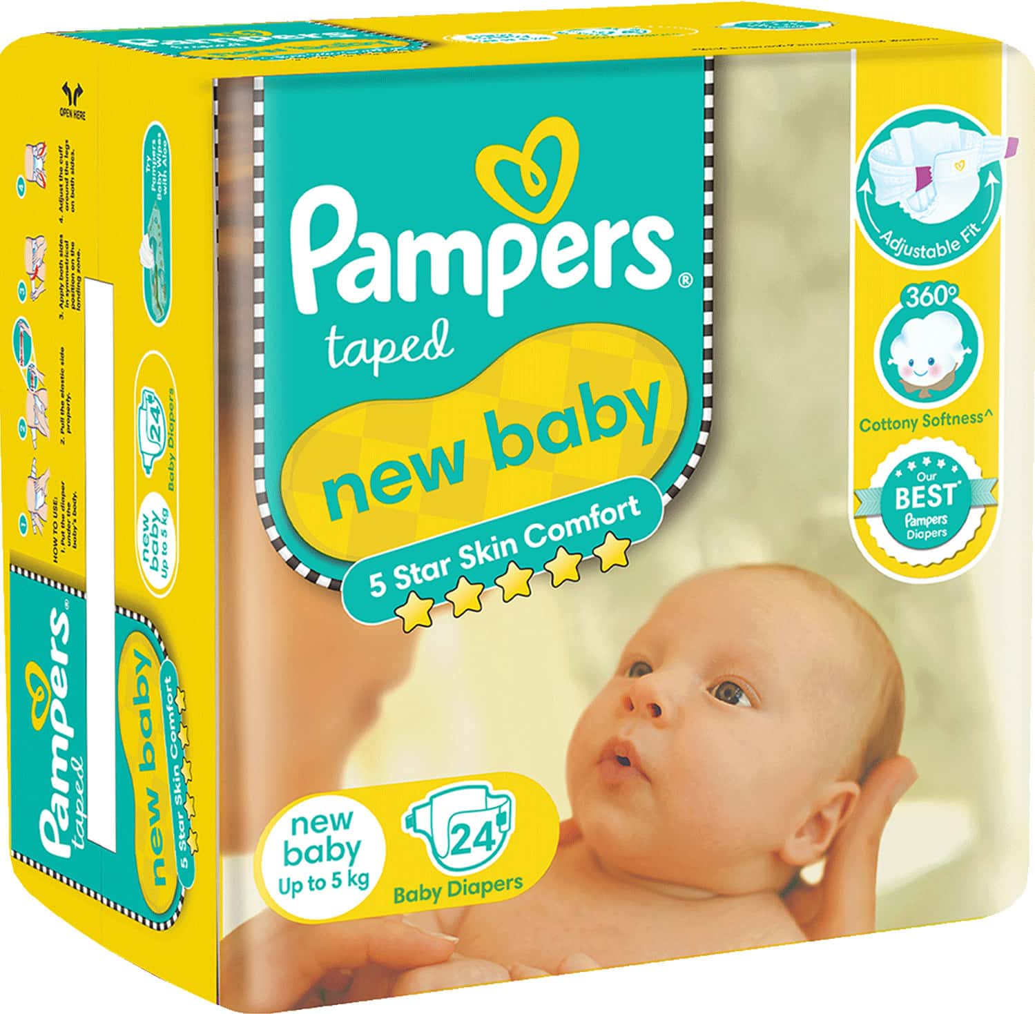 pampers active baby a new baby