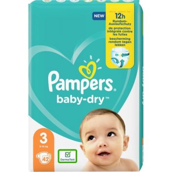 pampers baby dry nimi 42 sztuki cena