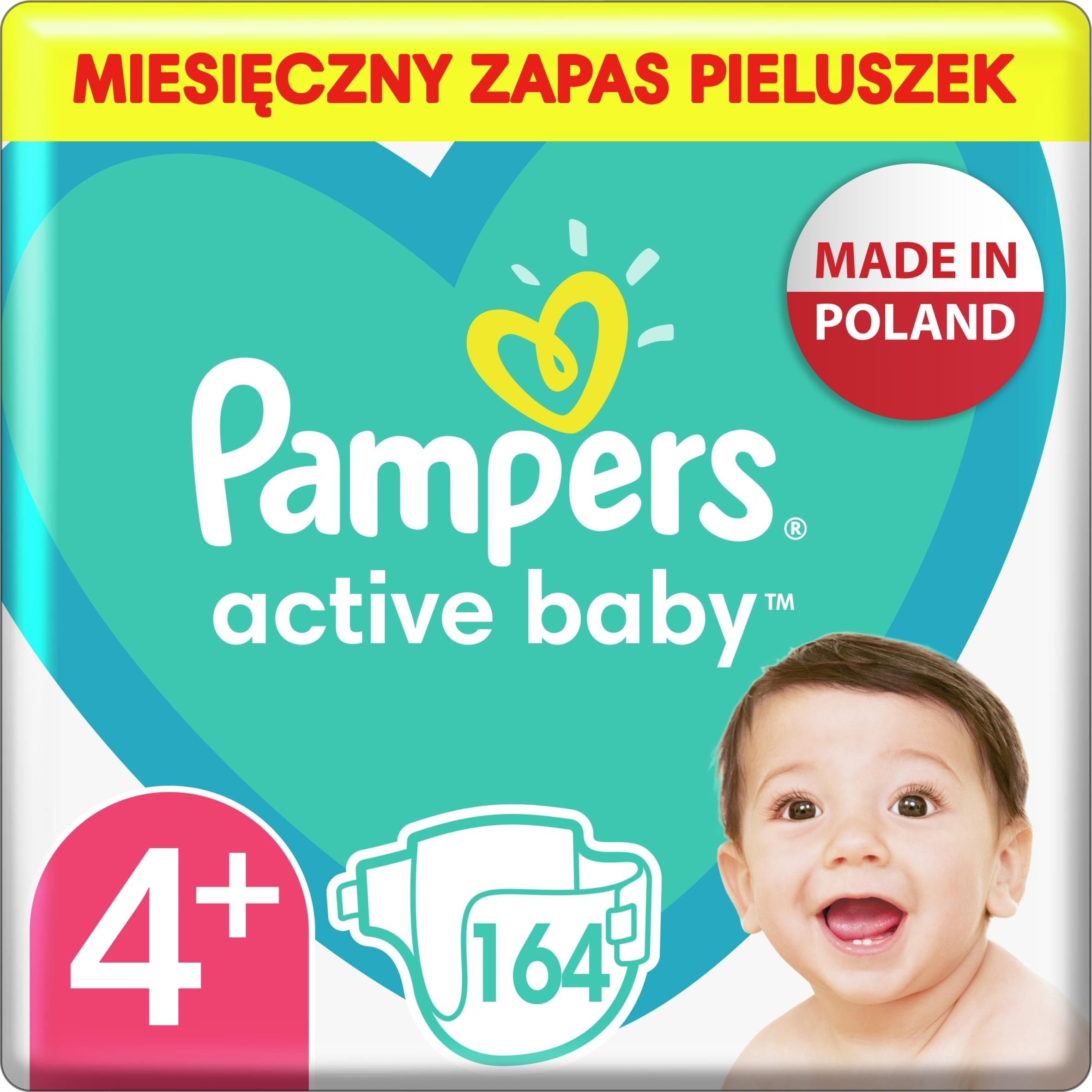 pampers pieluszki zapas 4 maxi 152 pieluchy