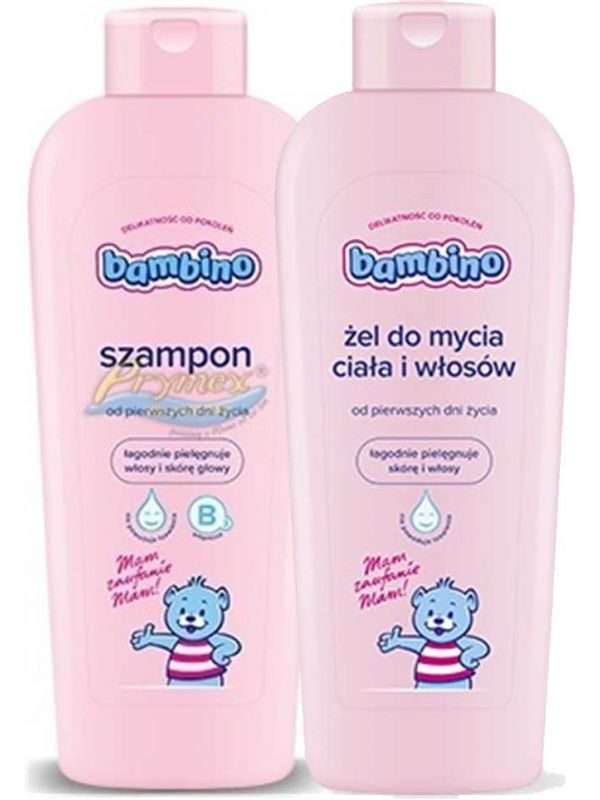 szampon do włosów dla dzieci bambino