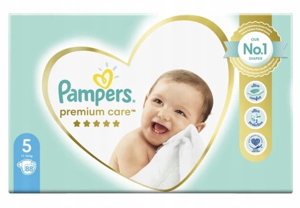 pampers premium care 88 sztuk cena allegro