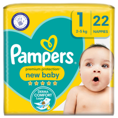 pampers 1 22 szt