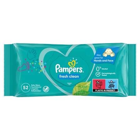 pampers fresh clean chusteczki dla niemowląt