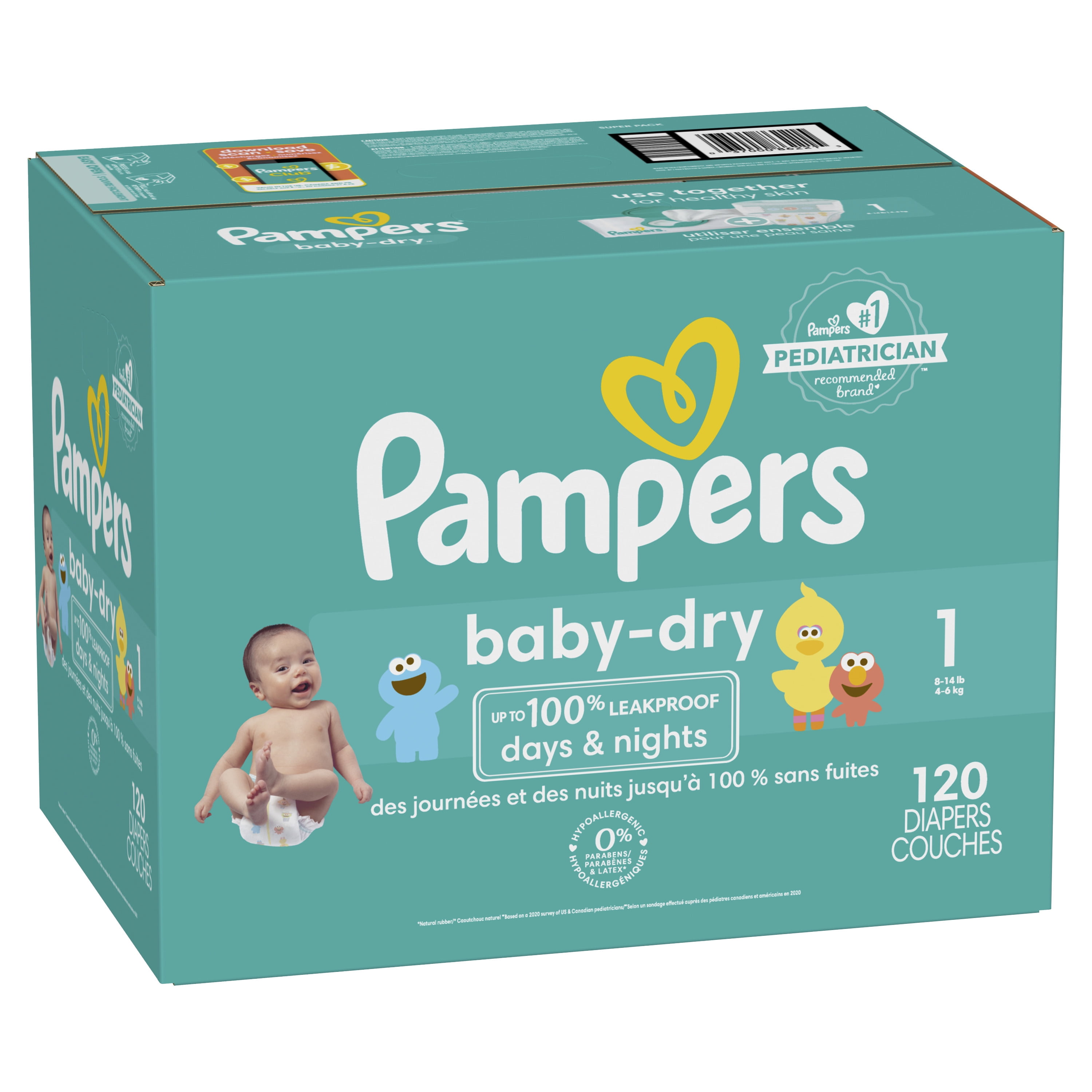 pampers baby dry 1