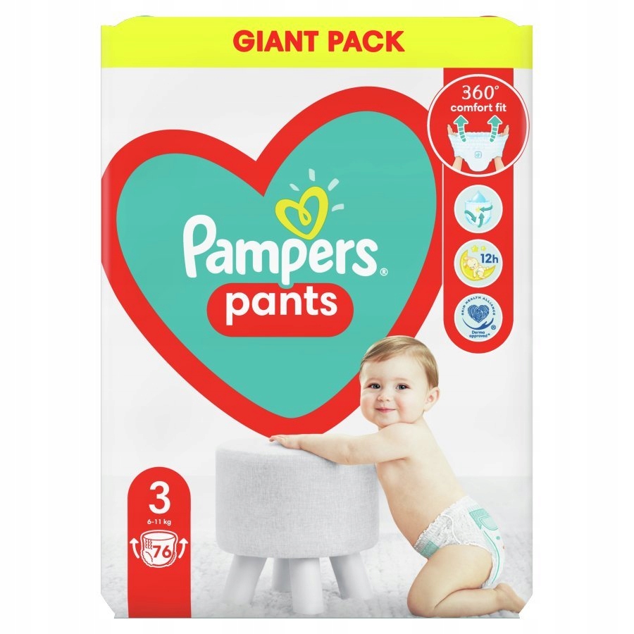 pieluchmajtki pampers 3