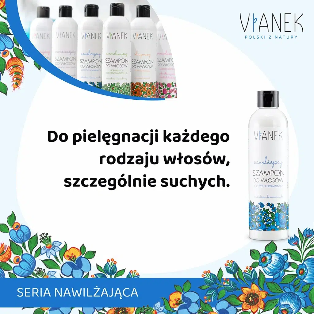 sylveco vianek nawilżający szampon