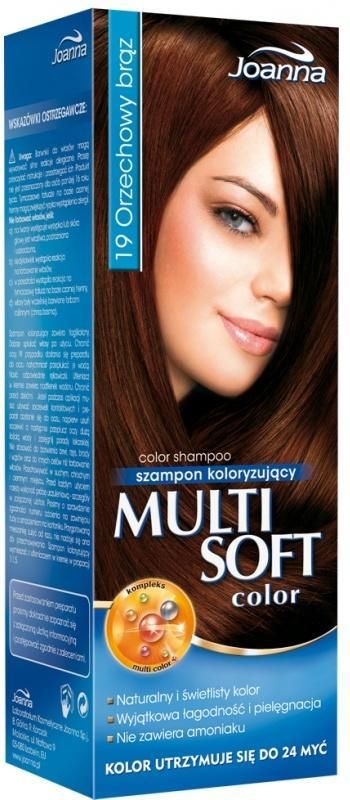 szampon koloryzujący do włosów multi soft