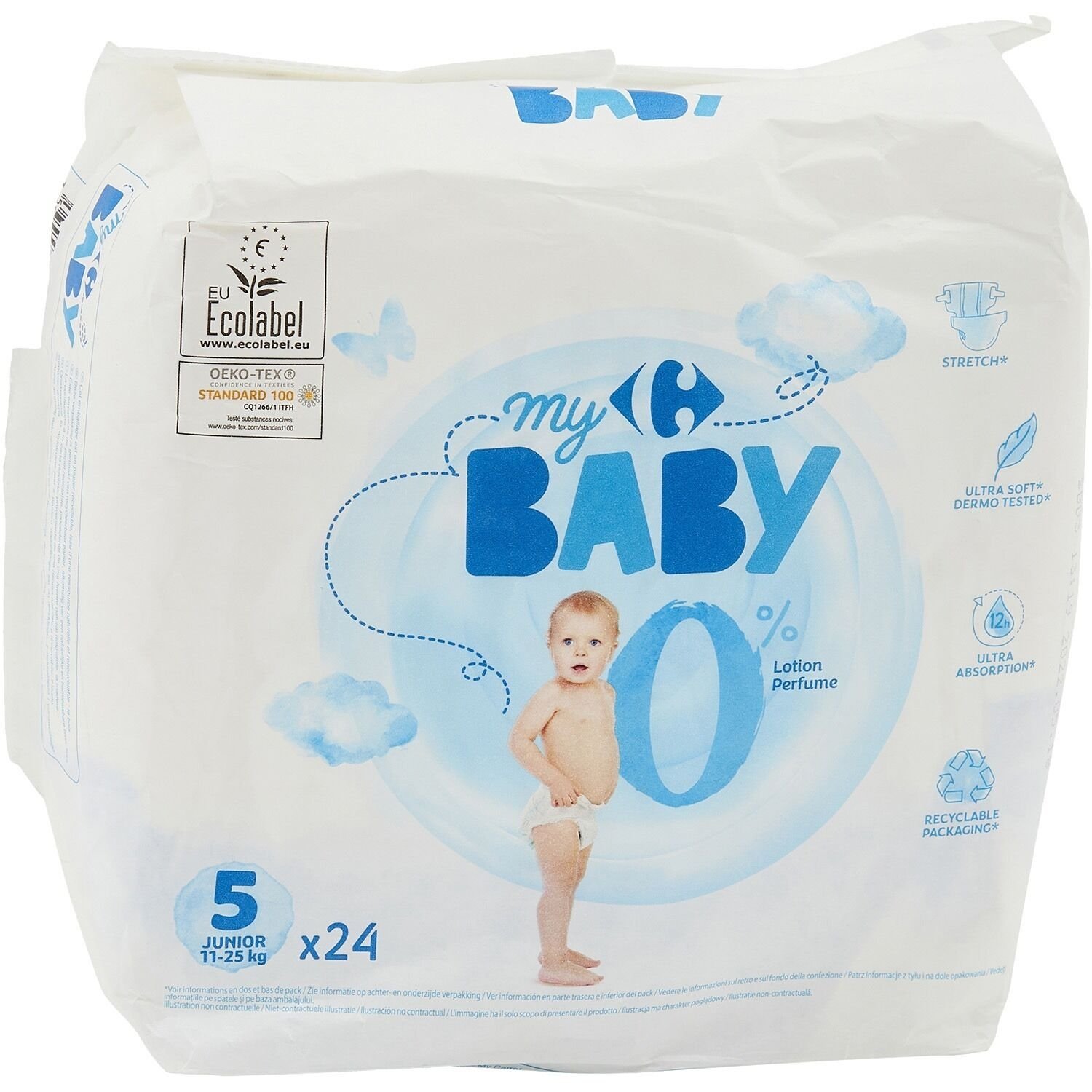 carrefour pampers premium taille 5