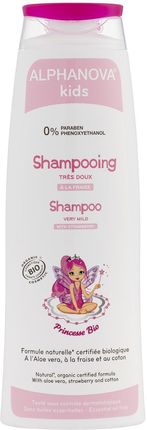szampon do włosów dla dzieci alphanova kids princesse shampoo opinie