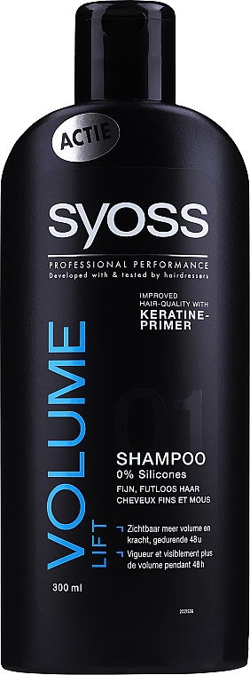 syoss volume lift szampon do włosów delikatnych