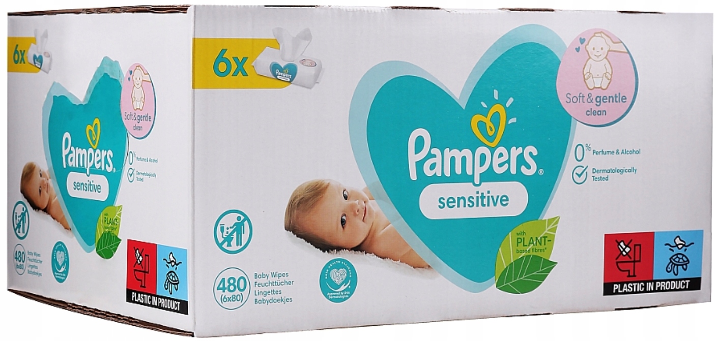 pampers sensitive zapach