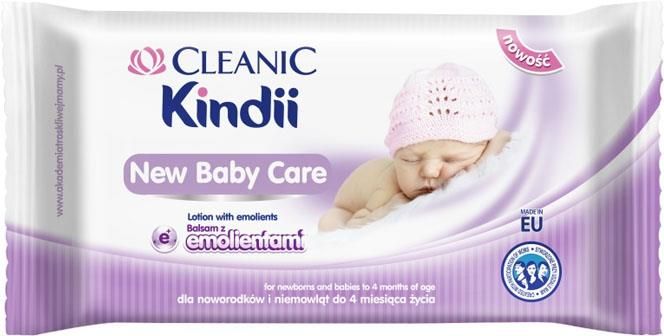 chusteczki nawilżane kindii new baby care opinie