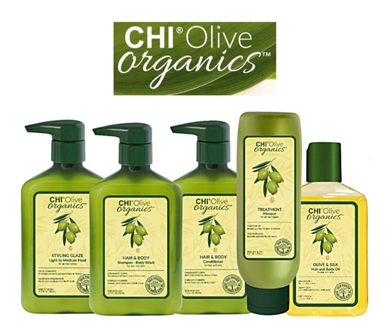 farouk chi olive organics odżywka do włosów i ciała kwc