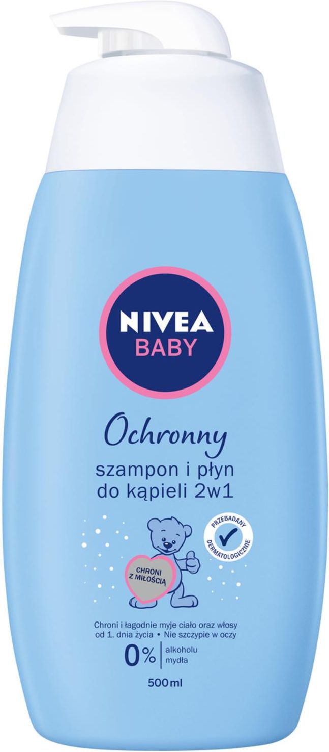 baby nivea szampon i plyn do kapieli