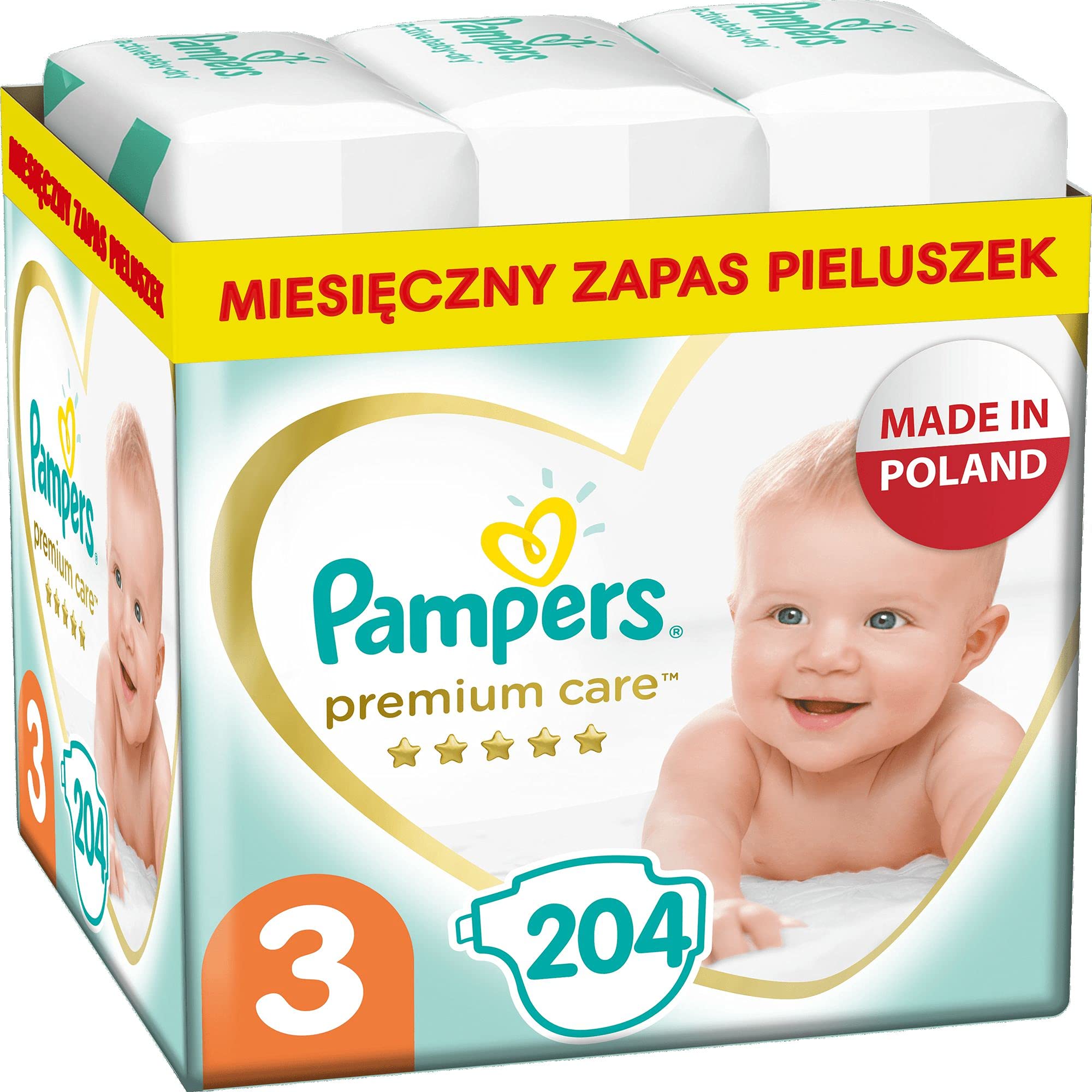 pampers premium 3 204