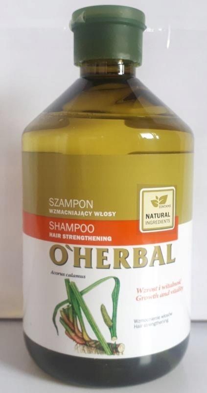o herbal szampon wzmacniający włosy z ekstraktem z korzenia tataraku