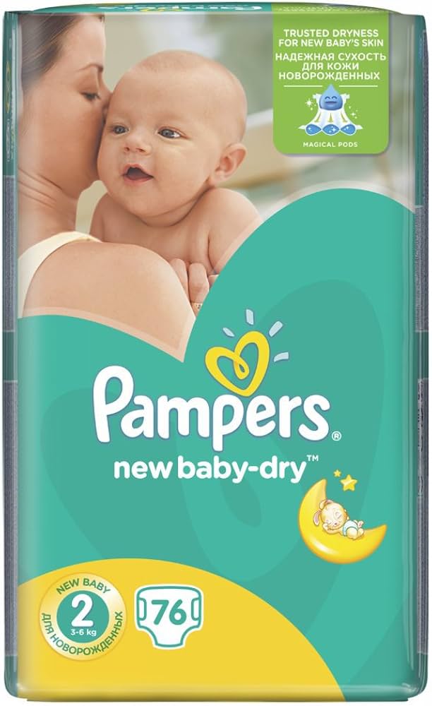 pampers new baby dry 2 3-6 kg