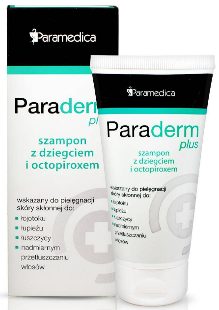 paraderm szampon z dziegciem plus