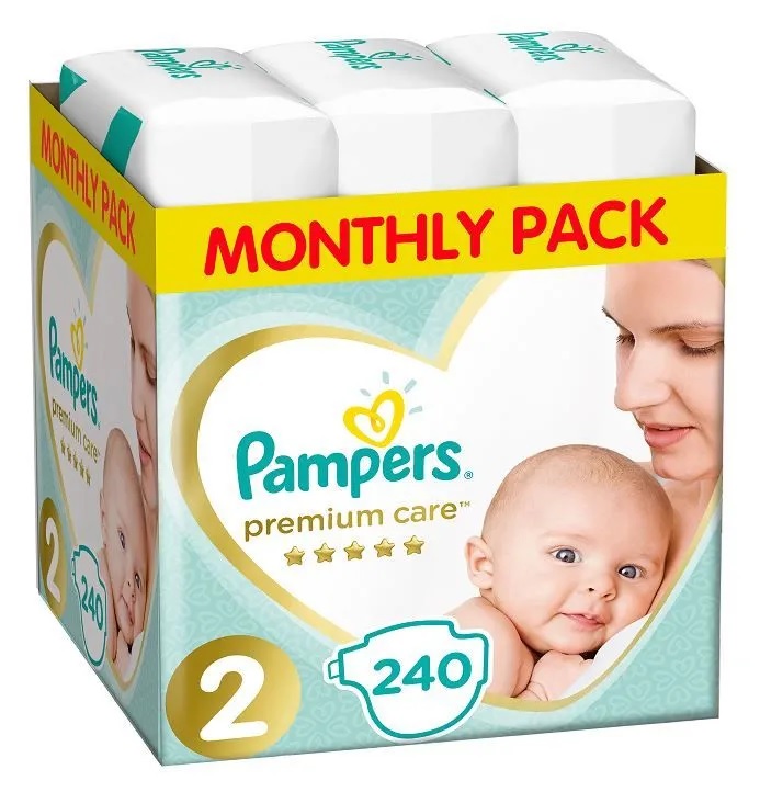 pampers premium care 2 mini 240 szt