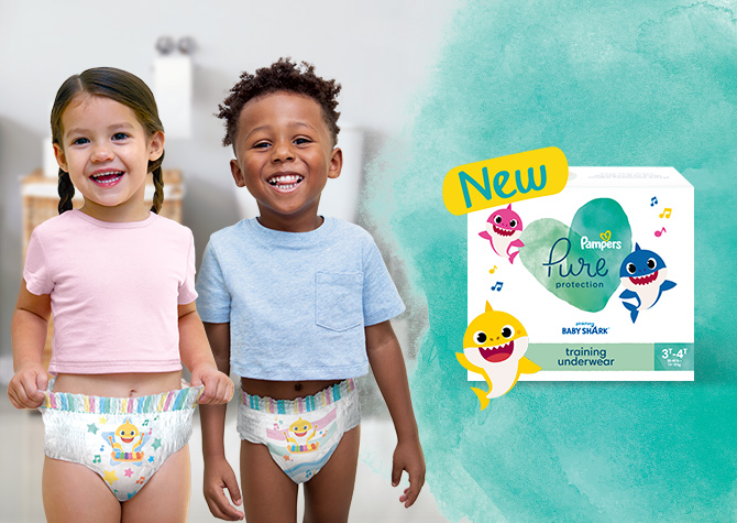 pampers pure protection pants