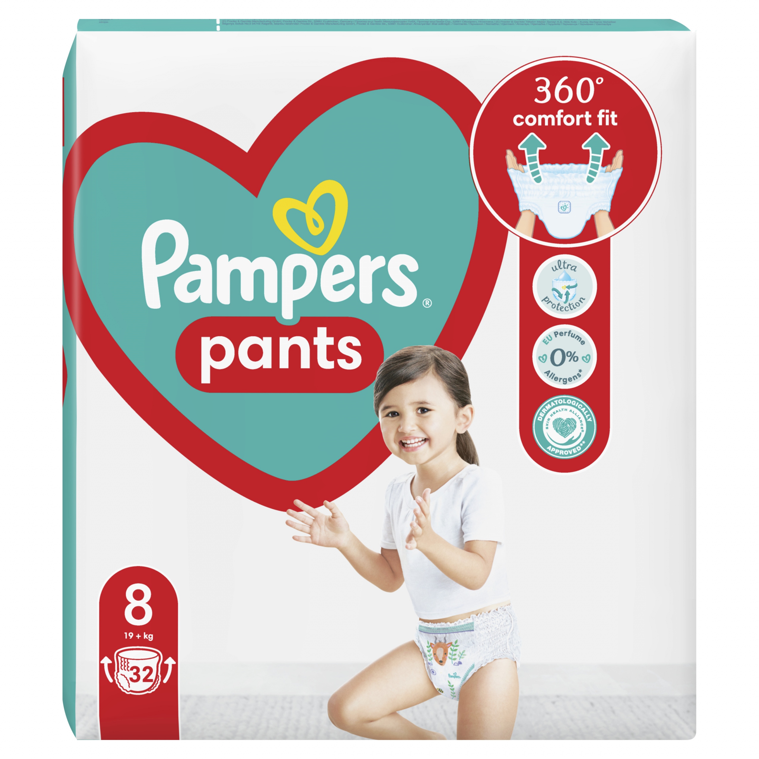 pampers rozm 8