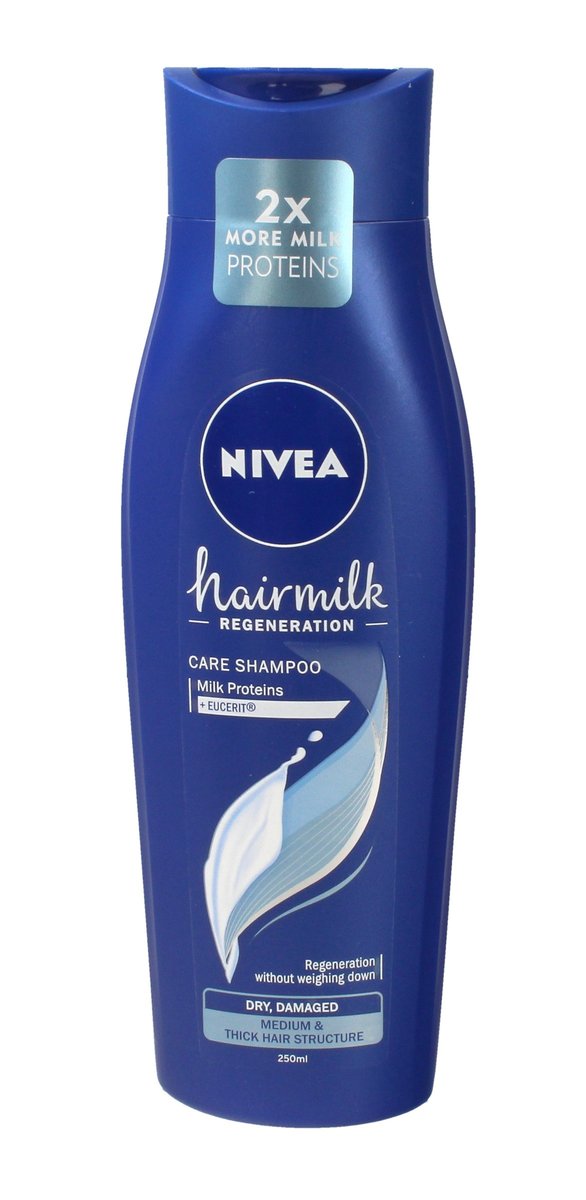 nivea szampon hairmilk do grybych