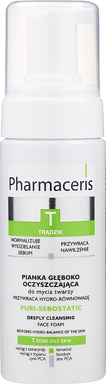 pianka do mycia twarzy pharmaceris wizaz czerwona