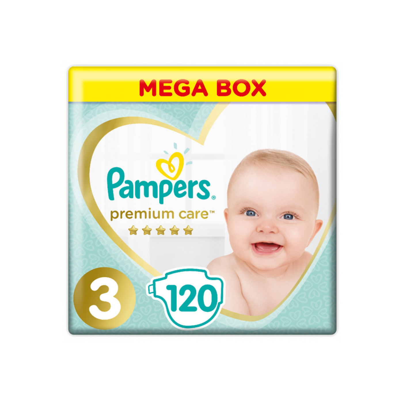 pampers premium care s3 120 sztuk