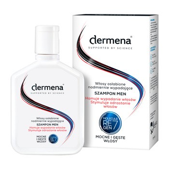 zestaw dermena szampon ampułki przeciw wypadaniu włosòw