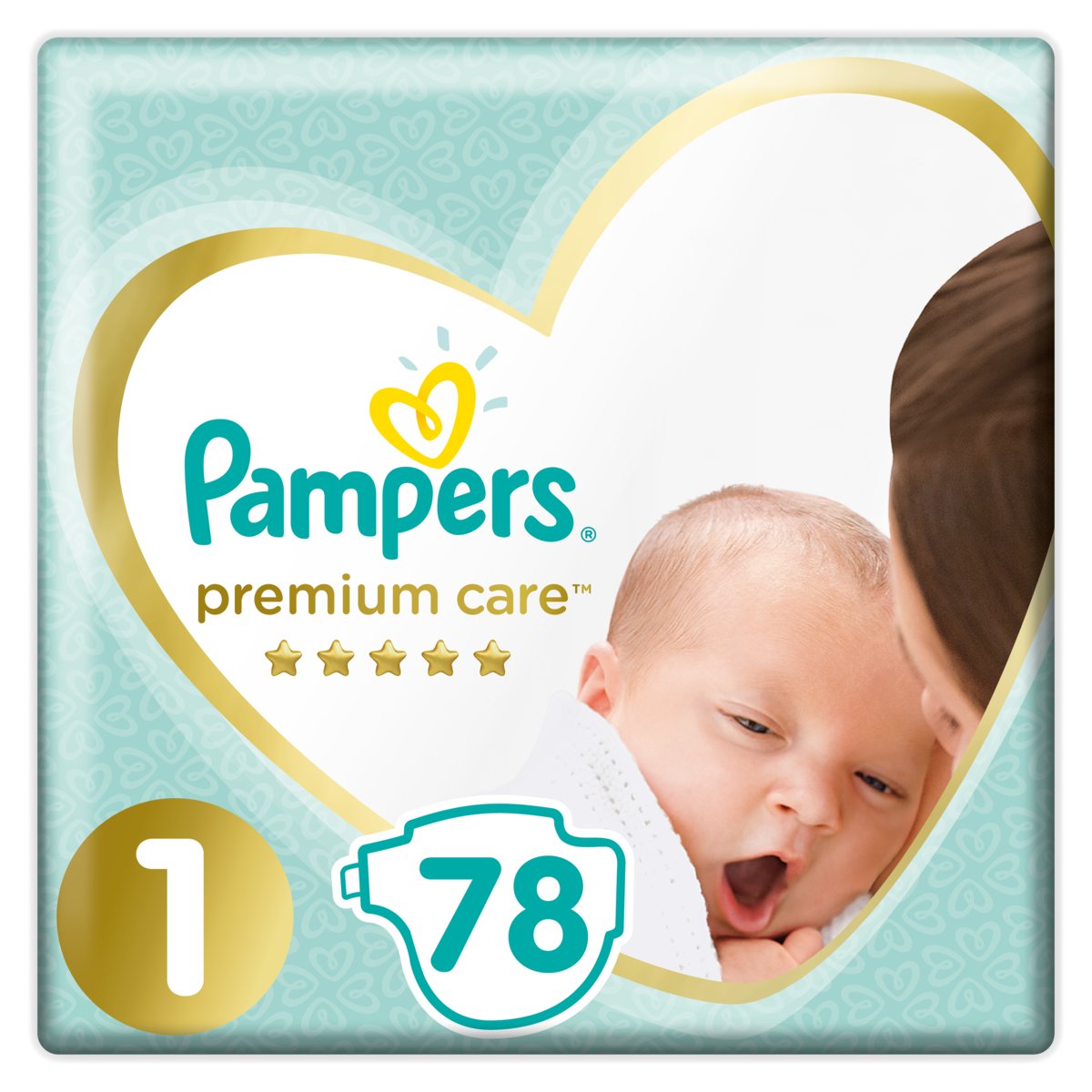 pampers pieluszki premium care rozmiar 1 88 sztuk 2-5 kg