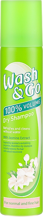 wash&go szampon suchy jaśmin 200ml