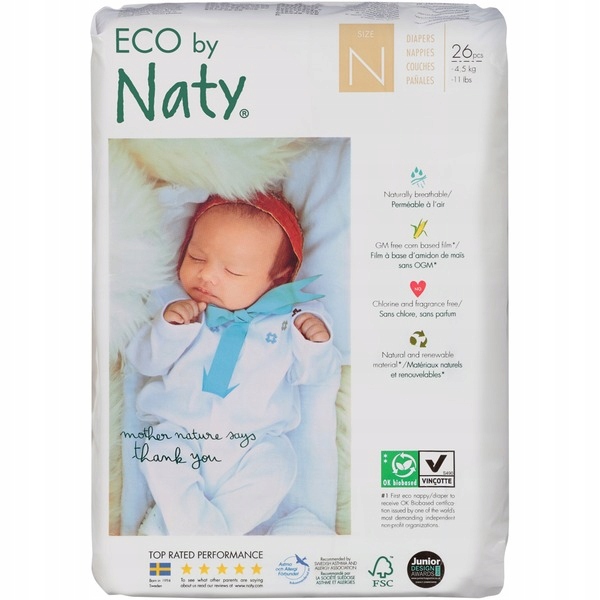 nature babycare pieluchy