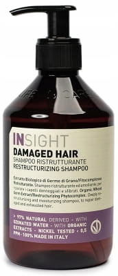 insight damaged hair szampon odbudowujący 400ml