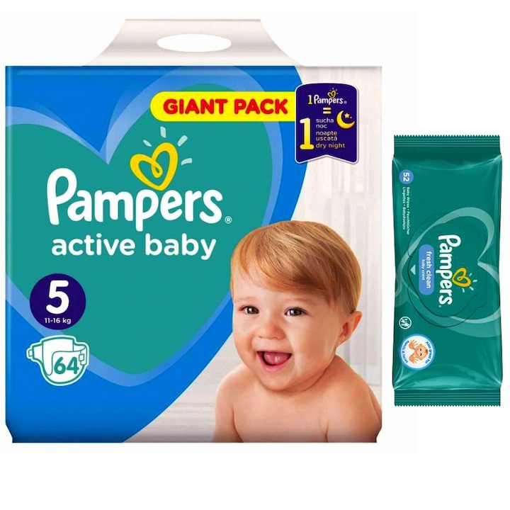 pamper active baby 5 emag