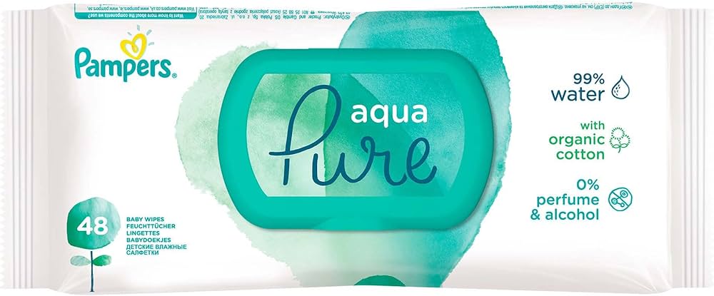 pampers aqua pure wipes uk