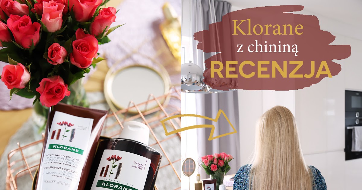 klorane szampon z chininą i witaminami z grupy b